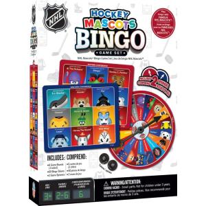 MasterPieces Kids Games – NHL Mascots Bingo Game
