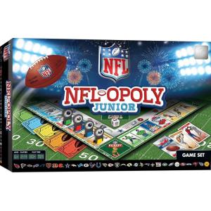 MasterPieces Kids & Family Board Games – NFL Opoly Jr. – Officially Licensed Board Games for Kids, & Family