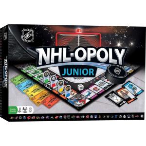 MasterPieces NHL Opoly Junior Board Game, For 2-4 Players, Ages 6+