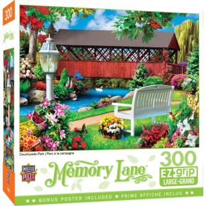 Masterpieces 300 Piece EZ Grip Jigsaw Puzzle – Country Park – 18″x24″(300 Piece)