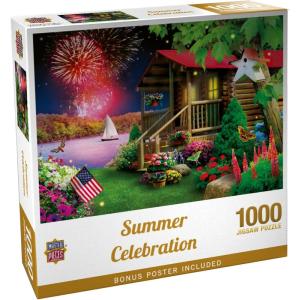 Masterpieces 300 Piece EZ Grip Jigsaw Puzzle – Summer Celebration – 18″x24″(1000 Piece)