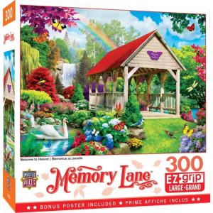 Masterpieces 300 Piece EZ Grip Jigsaw Puzzle – Welcome to Heaven – 18″x24″(300 Piece)