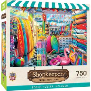 Masterpieces 750 Piece Jigsaw Puzzle for Adults and Family – Lucy’s First Pet – 18″x24″(Beach Side Gear)