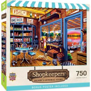 Masterpieces 750 Piece Jigsaw Puzzle for Adults and Family – Lucy’s First Pet – 18″x24″(Henry’s General Store)