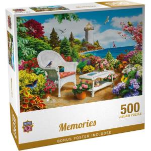 Masterpieces 750 Piece Jigsaw Puzzle for Adults and Family – Memories – 18″x24″(500 Piece)