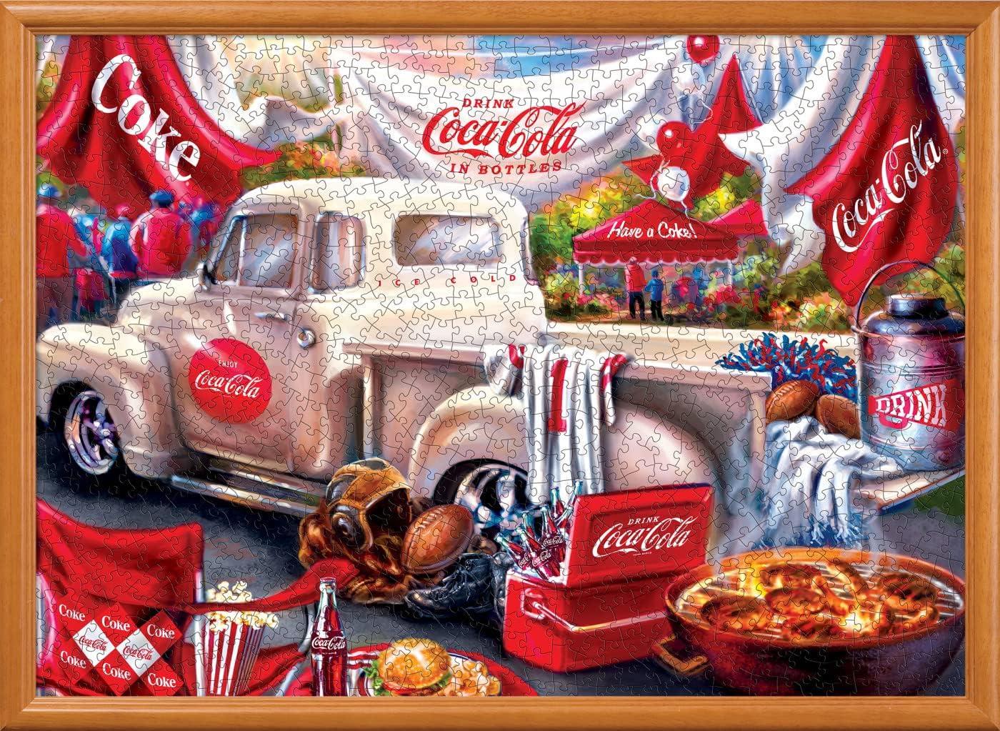 imageMasterpieces 1000 Piece Jigsaw Puzzle For Adults and Families CocaCola Drive Through 1925x2675CocaCola Tailgate