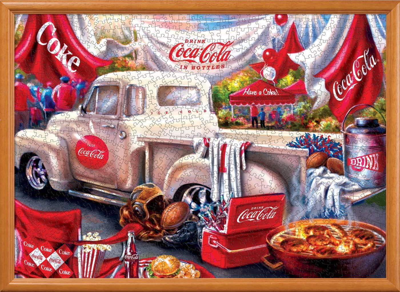 imageMasterpieces 1000 Piece Jigsaw Puzzle For Adults and Families CocaCola Drive Through 1925x2675CocaCola Tailgate