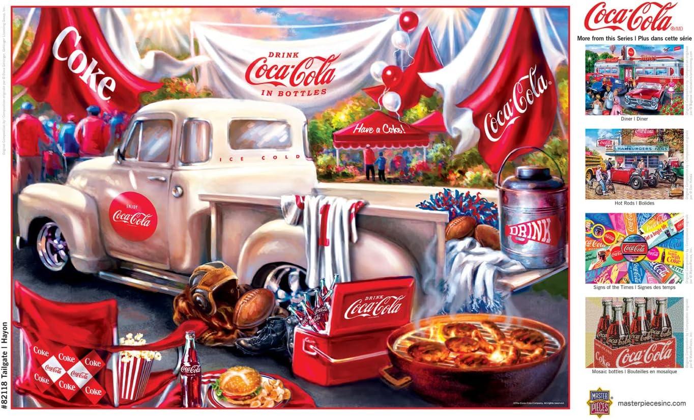 imageMasterpieces 1000 Piece Jigsaw Puzzle For Adults and Families CocaCola Drive Through 1925x2675CocaCola Tailgate