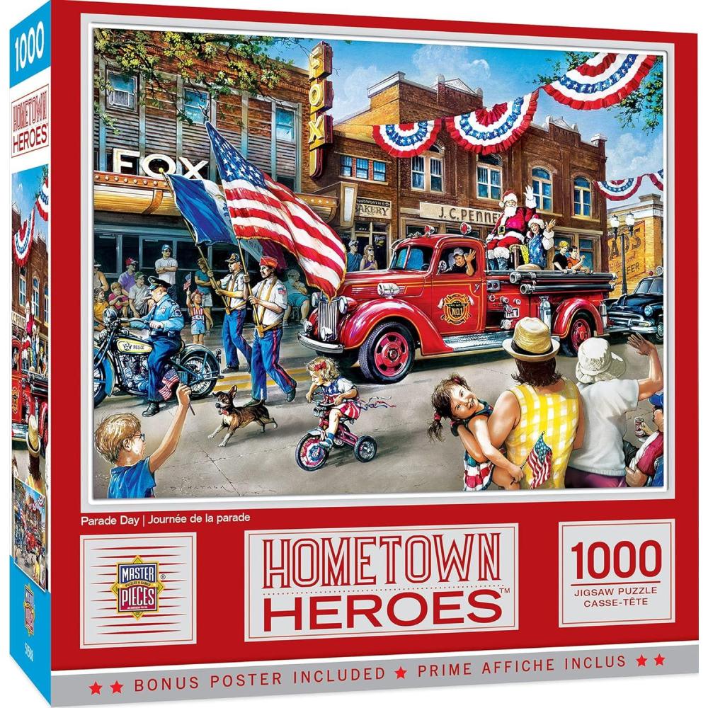 imageMasterPieces 1000 Piece Jigsaw Puzzle for Adults Family Or Youth  Parade Day  1925x26751000 Piece