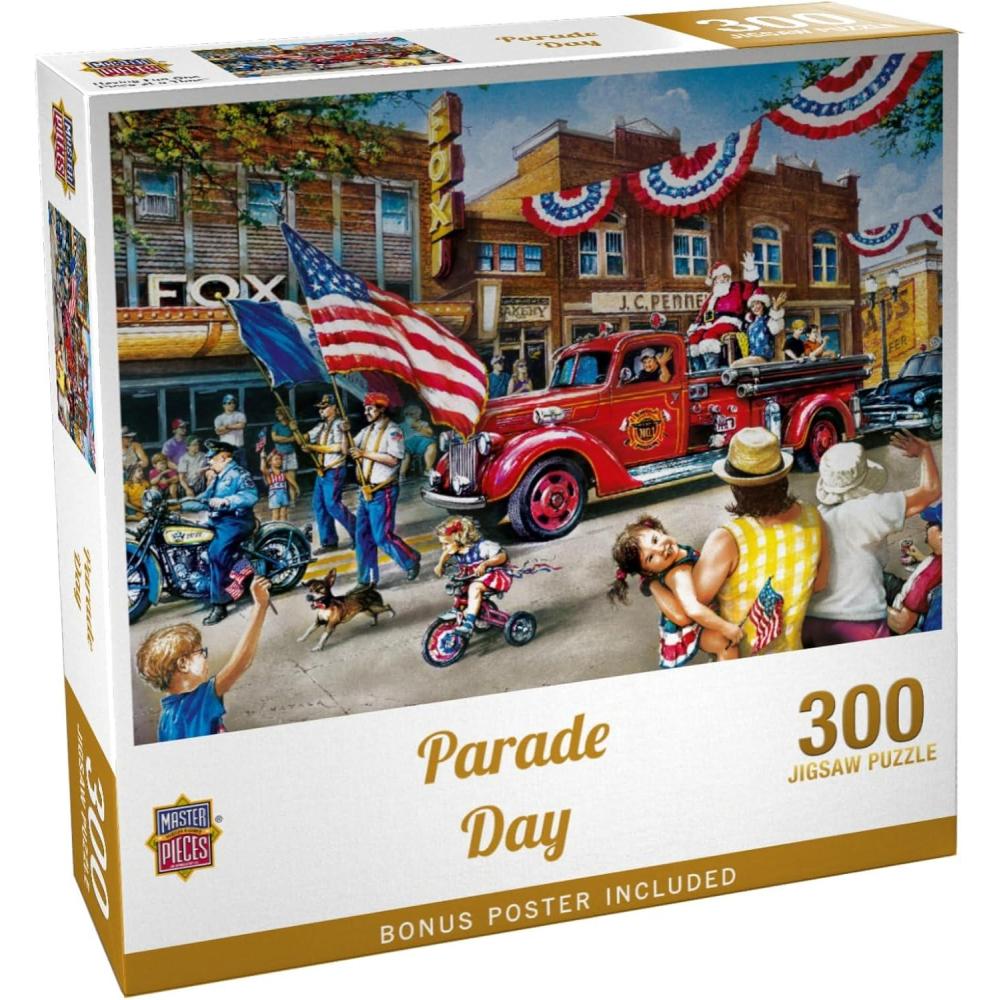 imageMasterPieces 1000 Piece Jigsaw Puzzle for Adults Family Or Youth  Parade Day  1925x2675300 Piece