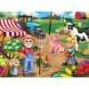 Baby Fanatics MasterPieces 60 Piece Jigsaw Puzzle for Kids – Old MacDonald’s Farm Market Day – 19″x14″(Old MacDonald’s Farm Market Day)