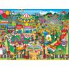MasterPieces 100 Piece Family Jigsaw Puzzle for Kids – 101 Things to Spot at the County Fair – 14″x19″