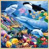 MasterPieces 48 Piece Fun Facts Jigsaw Puzzle for Kids – Undersea Friends Wood Puzzle – 12″x12″