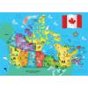 MasterPieces 60 Piece Educational Jigsaw Puzzle for Kids – USA Map State Shaped – 16.5″x12.75″(Canada Map)