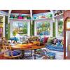 MasterPieces Jigsaw Puzzle 3000 Pieces for Adults – Lakeside Memories – 32″x45″ – Eco-Friendly, Matte Finish, Bonus Easel(Puzzler’s Retreat)
