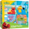 MasterPieces Puzzle Set – 4-Pack 24 Piece Jigsaw Puzzle for Kids – Sesame Street 4-Pack – 8″x10″