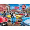 Masterpieces 1000 Piece Jigsaw Puzzle For Adults and Families – Coca-Cola Drive Through – 19.25″x26.75″(Coca-Cola Drive Through)
