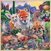 Masterpieces 48 Piece Fun Facts Jigsaw Puzzle for Kids – Desert Friends Wood Puzzle – 12″x12″