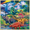 Masterpieces 48 Piece Fun Facts Jigsaw Puzzle for Kids – Dinosaur Friends Wood Puzzle – 12″x12″