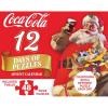 Advent Calendar – 12 48pc Puzzles – Jigsaw Puzzle with Vibrant Artwork and Durable Pieces – Fun Family Activity, Brain Challenge, and Educational Entertainment for Kids, Teens, and Adults(Coca-Cola)