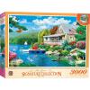 MasterPieces 3000 Piece Jigsaw Puzzle for Adults, Family, Or Youth – Lakeside Memories – Manufacturer Defect – 32″x45″