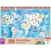 MasterPieces 44 Piece Jigsaw Puzzle for Kids – ABC 123 36pc Wood Puzzle – 16.5″x11.8″(Hello  World)