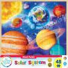 MasterPieces 44 Piece Jigsaw Puzzle for Kids – ABC 123 36pc Wood Puzzle – 16.5″x11.8″(Solar System)