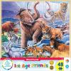 MasterPieces 48 Piece Fun Facts Jigsaw Puzzle for Kids – Ice Age Friends Wood Puzzle – 12″x12″
