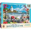 MasterPieces Jigsaw Puzzle 2000 Pieces for Adults – Coastal Escape, Matte Finish, Eco-Friendly, 39″x27″(2000 Piece)