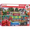 MasterPieces Jigsaw Puzzle 3000 Pieces for Adults – Lakeside Memories – 32″x45″ – Eco-Friendly, Matte Finish, Bonus Easel(Coca Cola General Store)