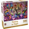 Masterpieces 2000 Piece Jigsaw Puzzle for Adults, Family, Or Kids – Fantasy in Flight – 39″x27″(500 Piece)