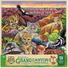 Masterpieces 48 Piece Fun Facts Jigsaw Puzzle for Kids – Jr Ranger Grand Canyon Wildlife Wood Puzzle – 12″x12″