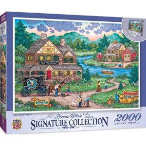 MasterPieces 2000 Piece Jigsaw Puzzle for Adults, Family, Or Youth – Adirondack Anglers – 39″x27″(300 Piece)