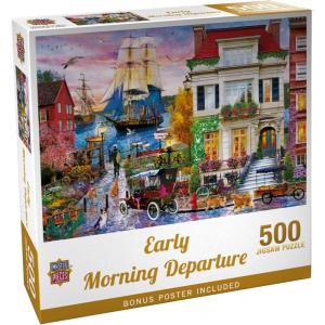 MasterPieces 2000 Piece Jigsaw Puzzle for Adults, Family, Or Youth – Early Morning Departure – 39″x27″(500 Piece)