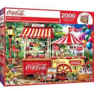MasterPieces 2000 Piece Jigsaw Puzzle for Adults, Family, Or Youth – Reflections On Country Living – 39″x27″(Coca Cola Stand)