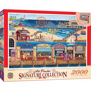 MasterPieces 2000 Piece Jigsaw Puzzle for Adults, Family, Or Youth – Reflections On Country Living – 39″x27″(Ocean Park)