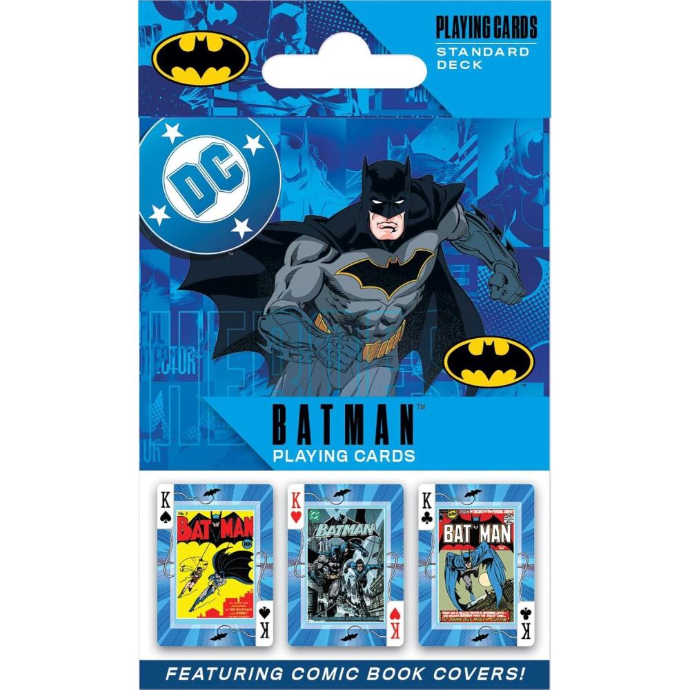 imageMasterPieces Officially Licensed Hershey Playing Cards  54 Card Deck for AdultsBatman