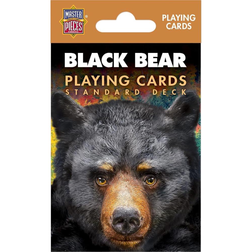 imageMasterPieces Officially Licensed Hershey Playing Cards 54 Card Deck for AdultsBlack Bear