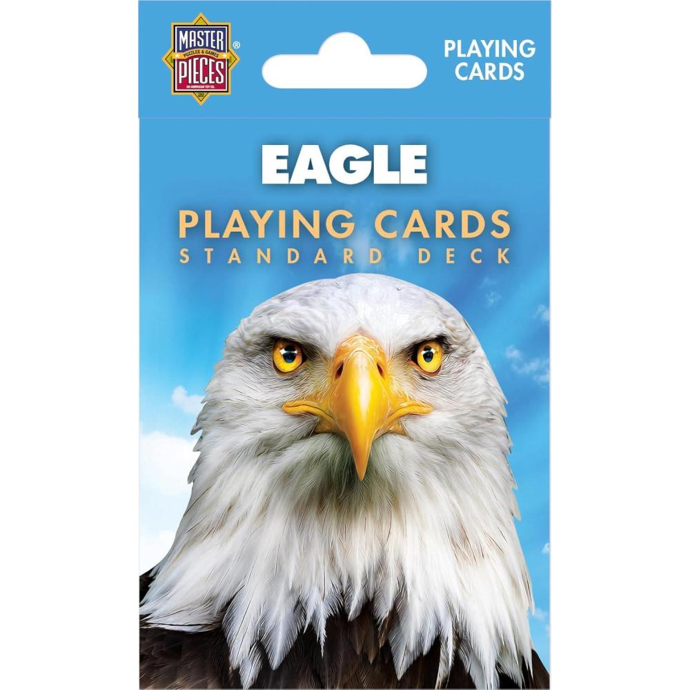 imageMasterPieces Officially Licensed Hershey Playing Cards 54 Card Deck for AdultsEagle