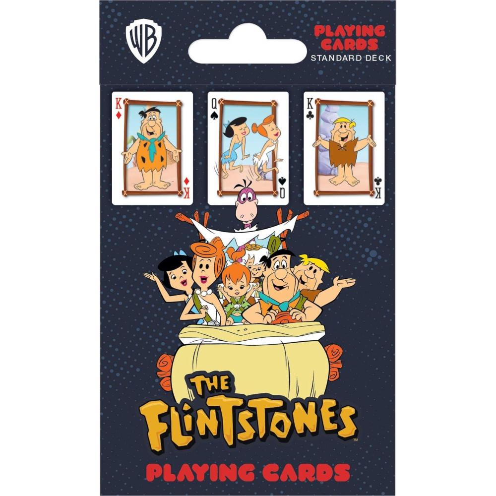 imageMasterPieces Officially Licensed Hershey Playing Cards 54 Card Deck for AdultsFlintstones