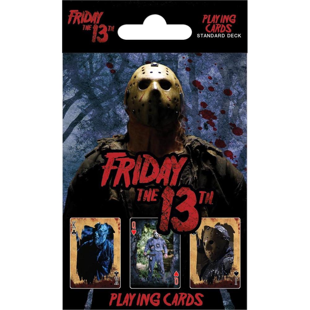 imageMasterPieces Officially Licensed Hershey Playing Cards 54 Card Deck for AdultsFriday the 13th