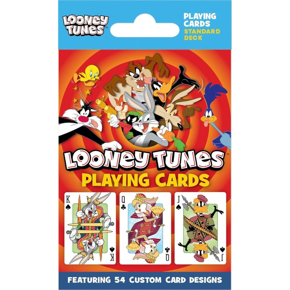 imageMasterPieces Officially Licensed Hershey Playing Cards 54 Card Deck for AdultsLooney Tunes