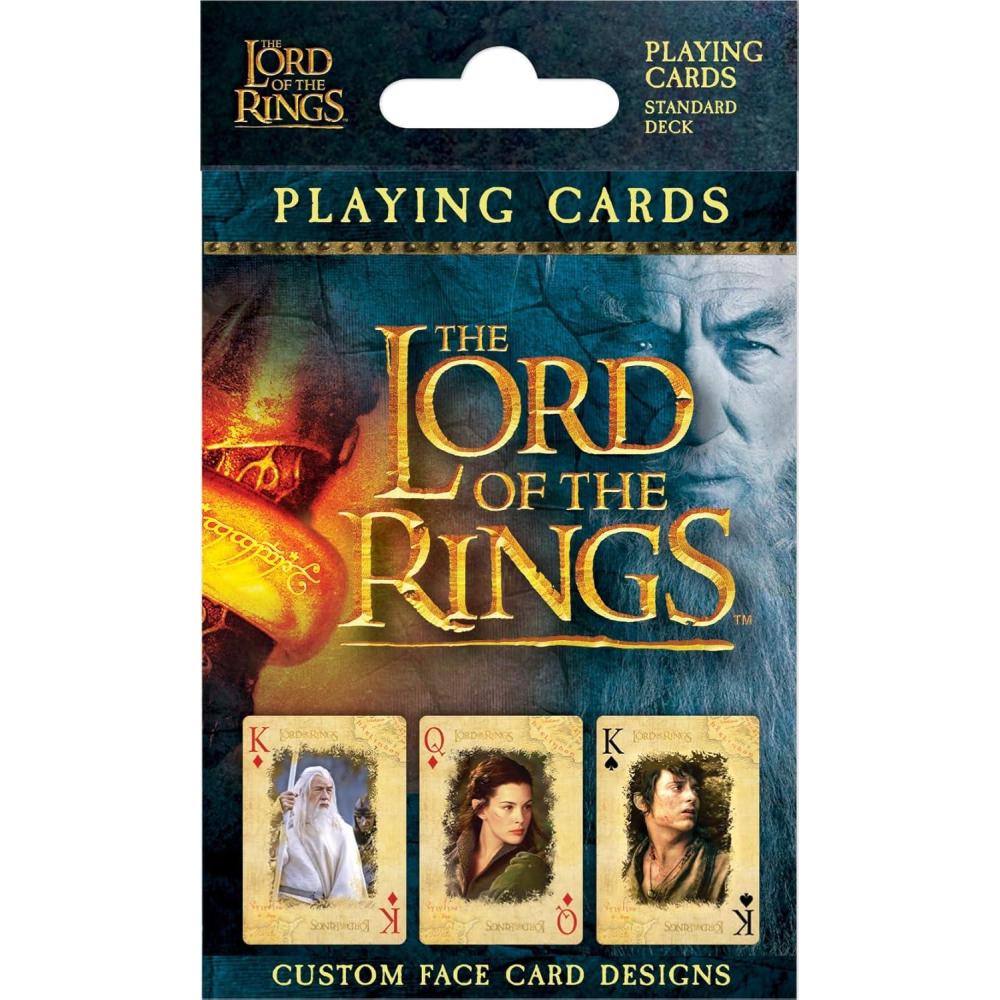 imageMasterPieces Officially Licensed Hershey Playing Cards 54 Card Deck for AdultsLord of The Rings