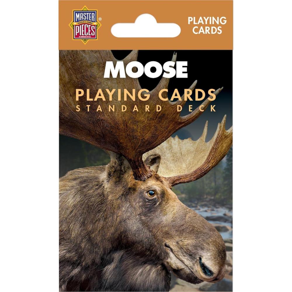 imageMasterPieces Officially Licensed Hershey Playing Cards 54 Card Deck for AdultsMoose