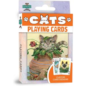 MasterPieces Officially Licensed Hershey Playing Cards – 54 Card Deck for Adults(Cats)