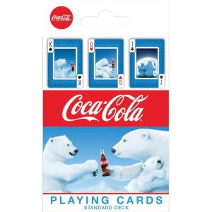 MasterPieces Officially Licensed Hershey Playing Cards – 54 Card Deck for Adults(Coca-Cola Polar Bear)