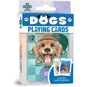 MasterPieces Officially Licensed Hershey Playing Cards – 54 Card Deck for Adults(Dogs)