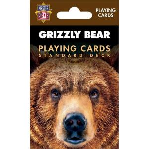 MasterPieces Officially Licensed Hershey Playing Cards – 54 Card Deck for Adults(Grizzly Bear)