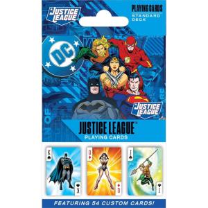 MasterPieces Officially Licensed Hershey Playing Cards – 54 Card Deck for Adults(Justice League)