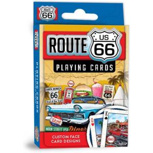 MasterPieces Officially Licensed Hershey Playing Cards – 54 Card Deck for Adults(Route 66)